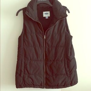 LIKE NEW Old Navy Fleece Lined Puffer Vest
